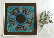 Load image into Gallery viewer, 'Gundanoo' Children Canvas Print - Blue