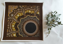 Load image into Gallery viewer, 'Gundanoo' Children Canvas Print - Brown