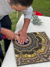 Load image into Gallery viewer, 'Gundanoo' Children Canvas Print - Brown