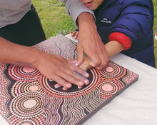 Load image into Gallery viewer, 'Gundanoo' Children Canvas Print - Pink